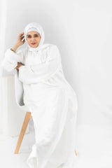 Elina - Classic White Abaya