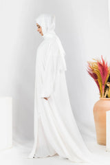 Elina - Classic White Abaya