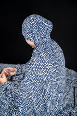 Namaz Chadar - Blue Leaves