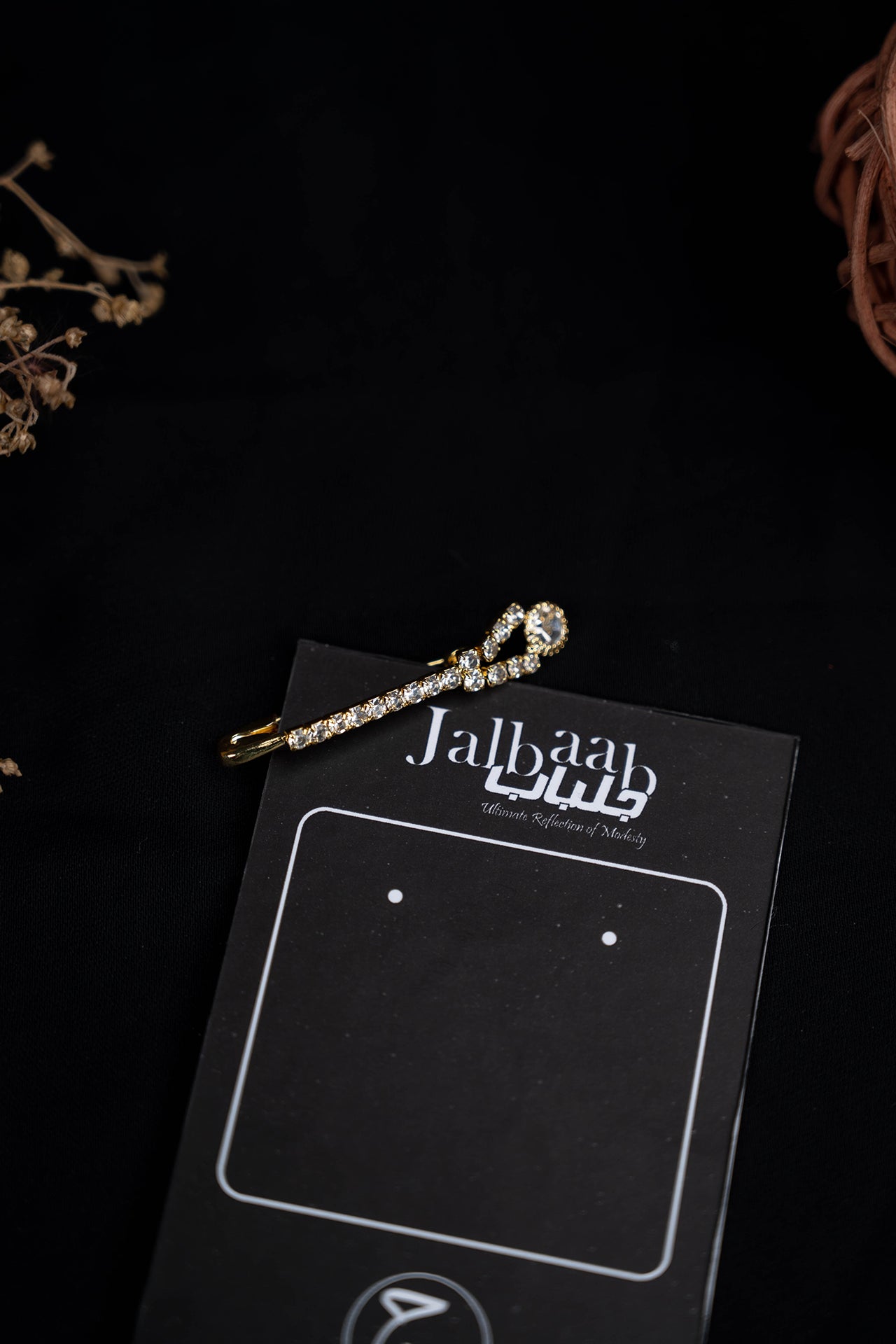 Stylish Gold Safety Pin