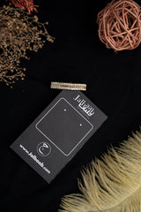 Crystal Gold Safety Pins