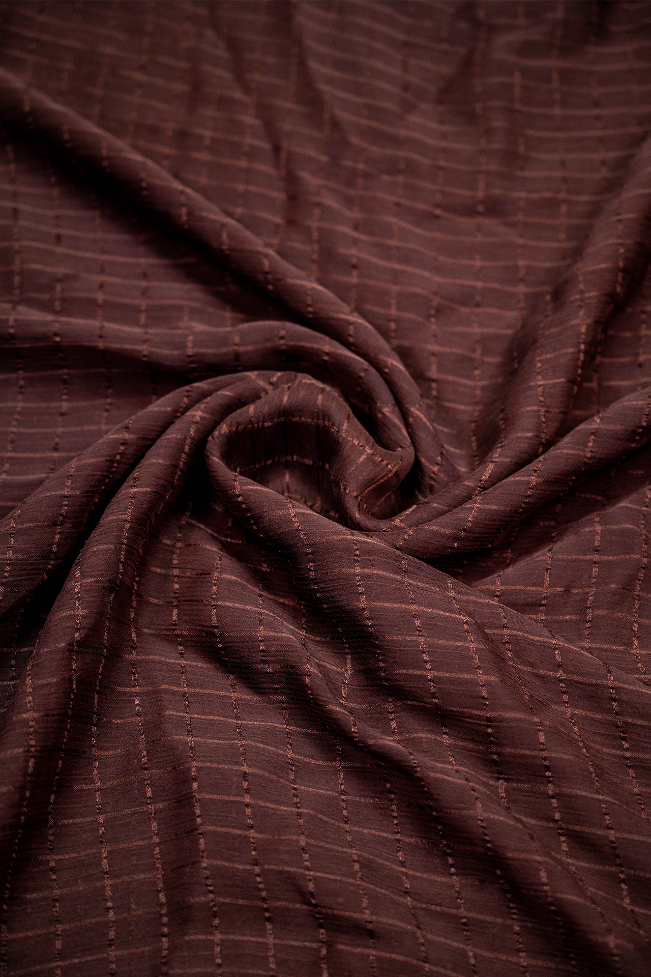 Cubical Textured Georgette Staller