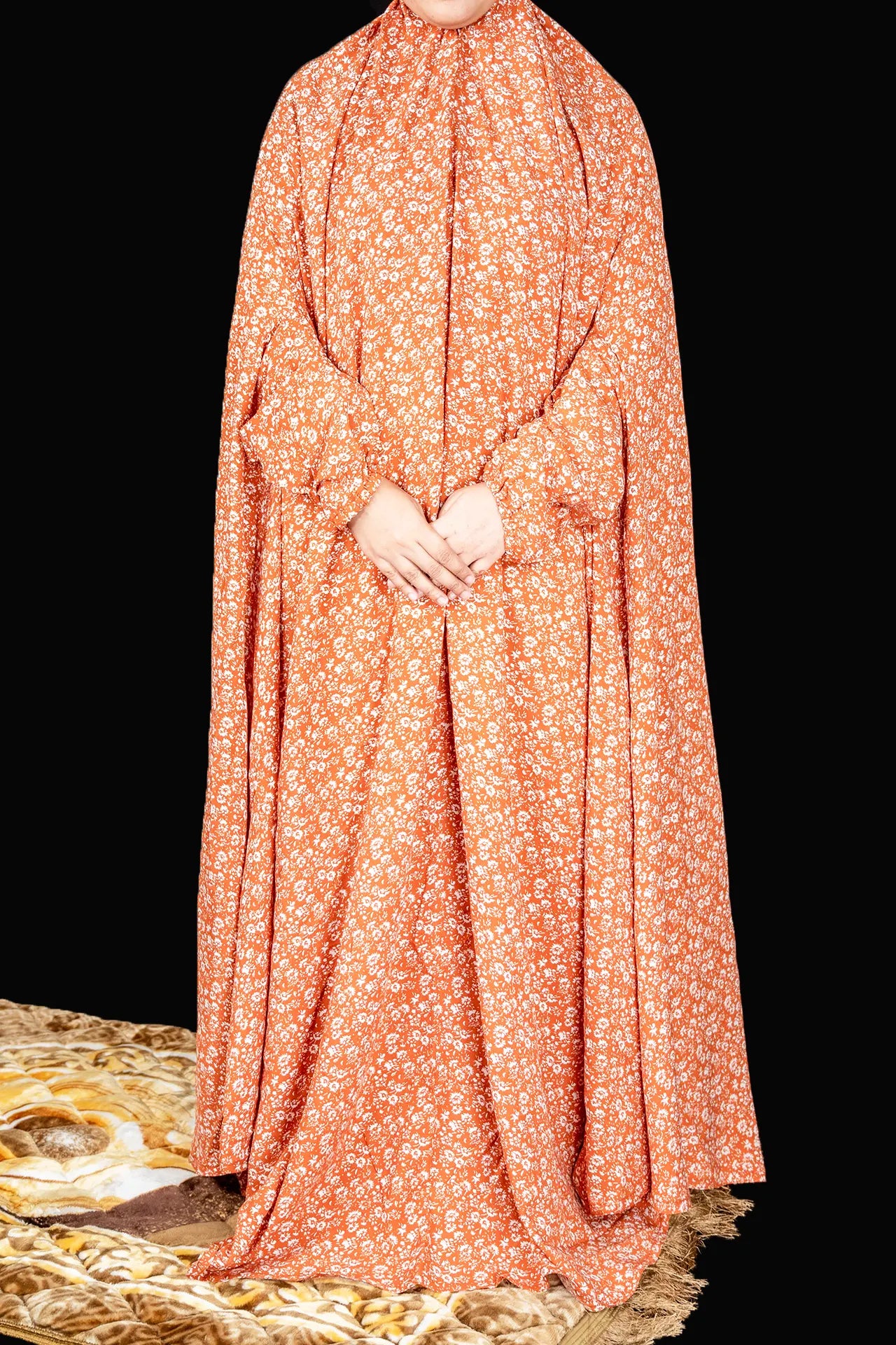 Namaz Chadar - Orange