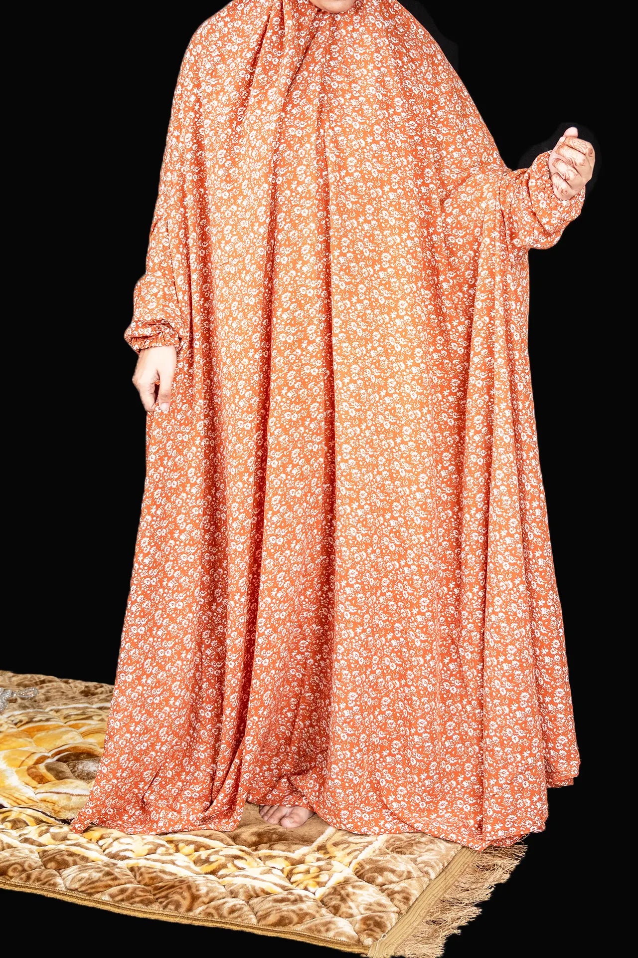 Namaz Chadar - Orange