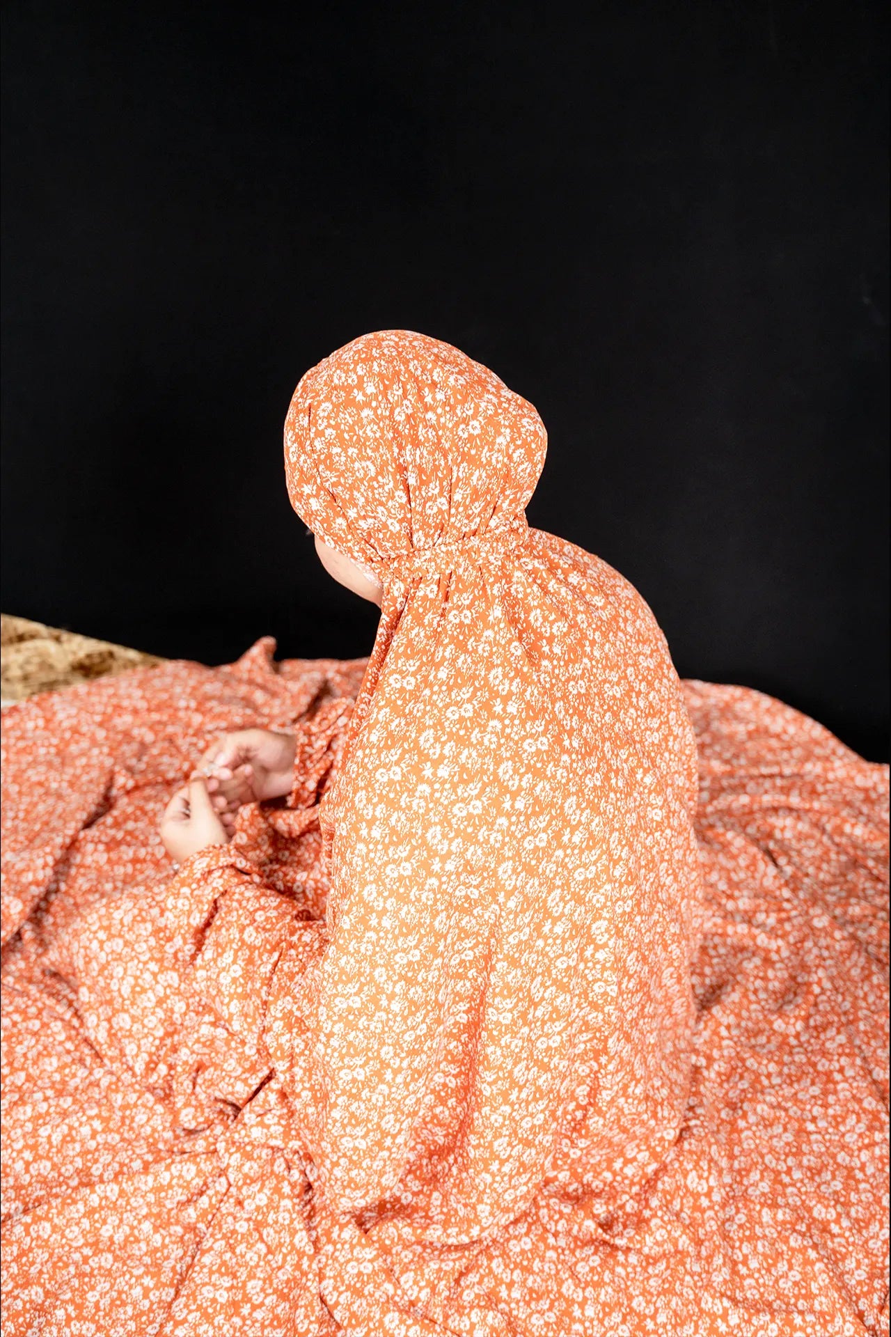 Namaz Chadar - Orange