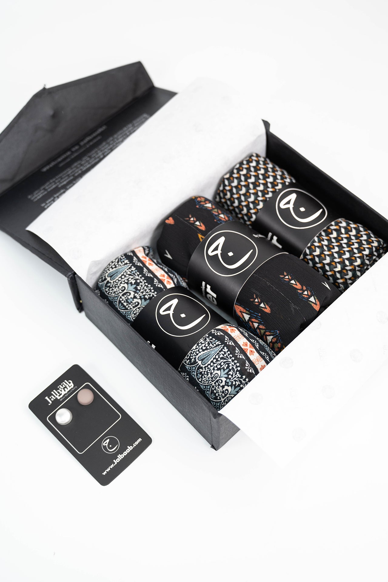 Trio Gift Box - Printed Black