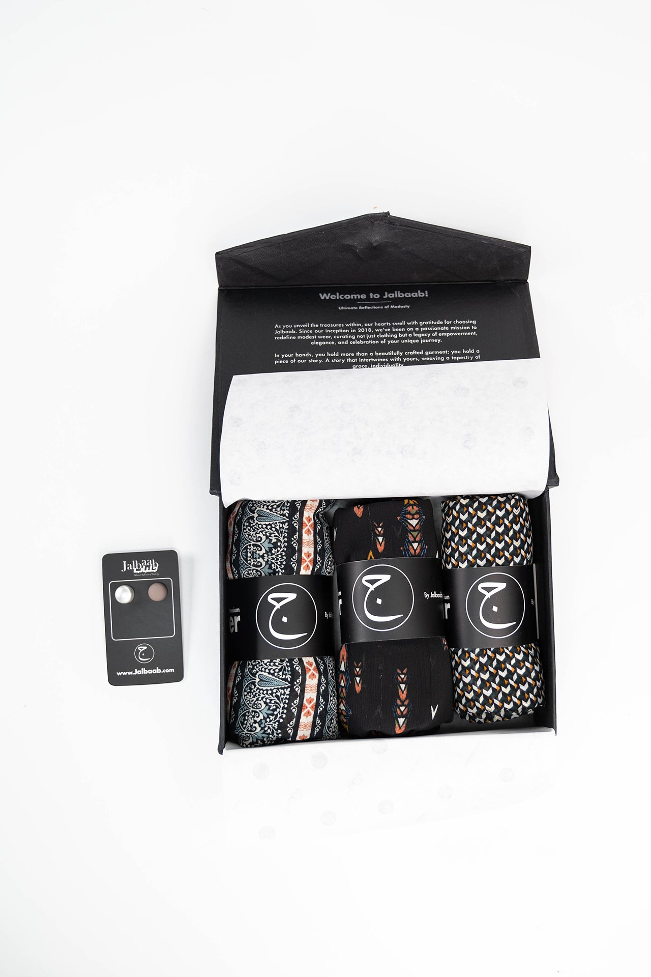 Trio Gift Box - Printed Black