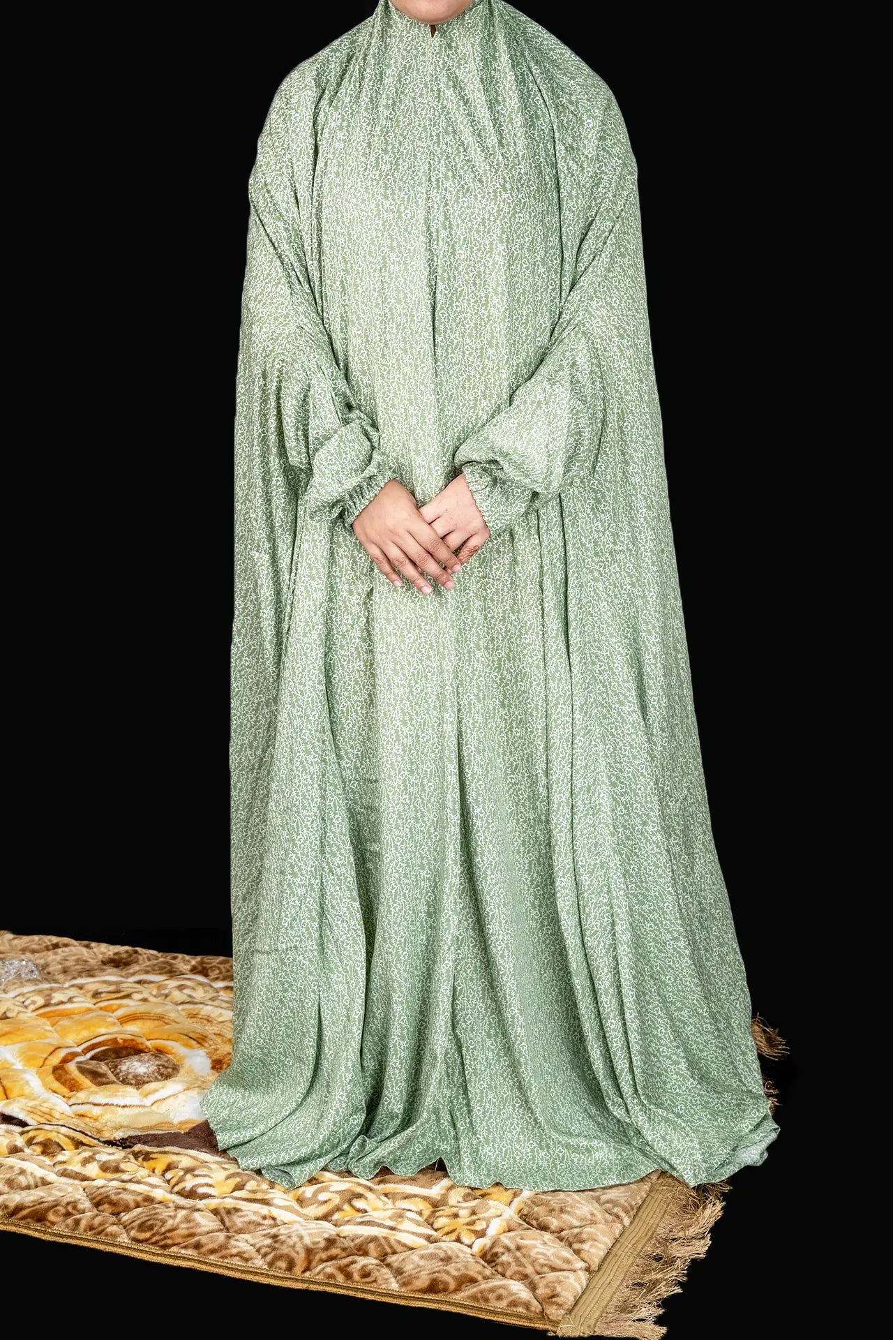 Namaz Chadar - Mint Green