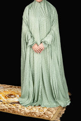 Namaz Chadar - Mint Green