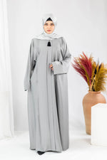 Hawwa Maxi Abaya - Grey