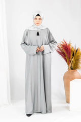 Hawwa Maxi Abaya - Grey