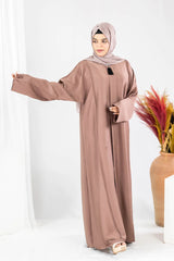 Hawwa Maxi Abaya - Rose