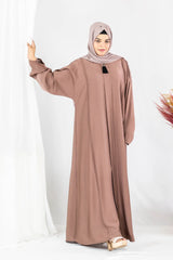 Hawwa Maxi Abaya - Rose