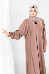 Hawwa Maxi Abaya - Rose