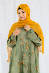 Nashwa P9 - Pirnted Maxi Abaya