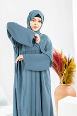 Haya - Emerald Green Abaya