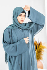 Haya - Emerald Green Abaya