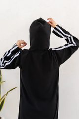 Hoodie Abaya – Black