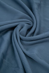 Crinkle Georgette Staller - Grey
