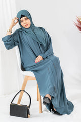 Haya - Emerald Green Abaya