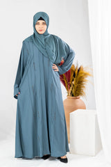 Haya - Emerald Green Abaya