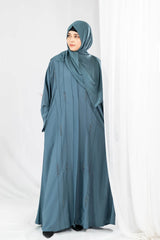 Haya - Emerald Green Abaya