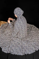 Namaz Chadar - Navy Floral