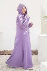 Hoodie Abaya – Lavender