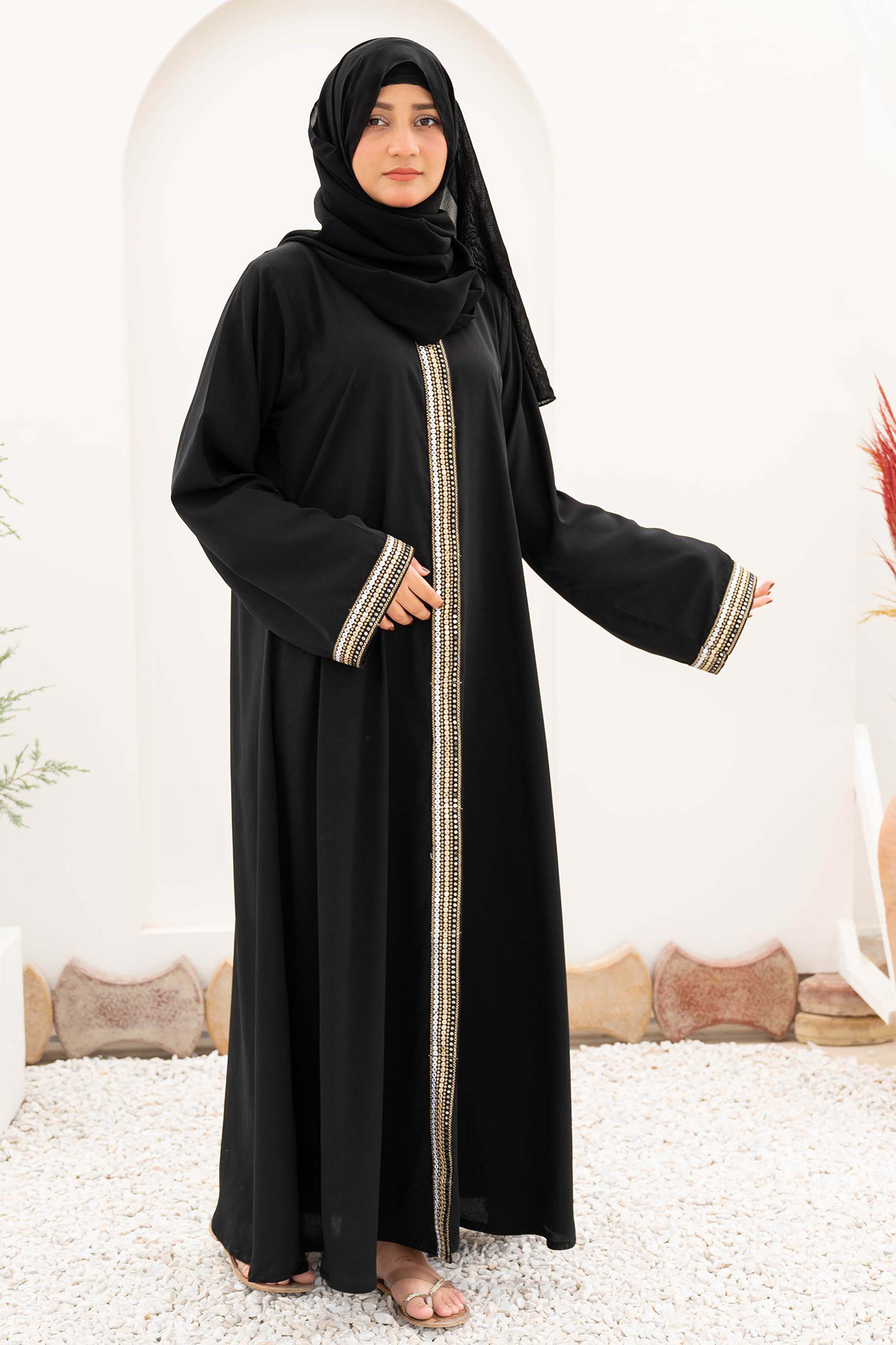 Abaya and gown discount