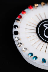 Crystal Pin Wheel - Jalbaab