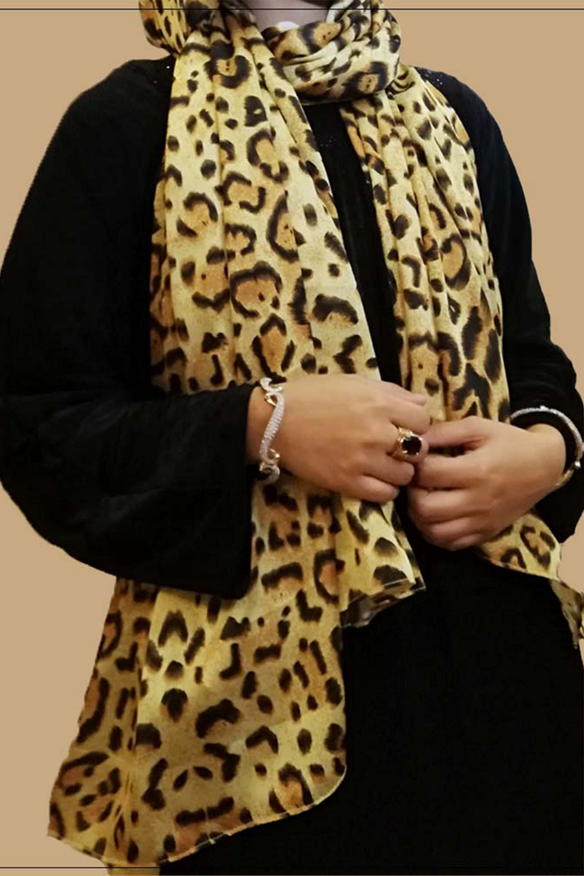 Cheetah Printed Staller - Yellow
