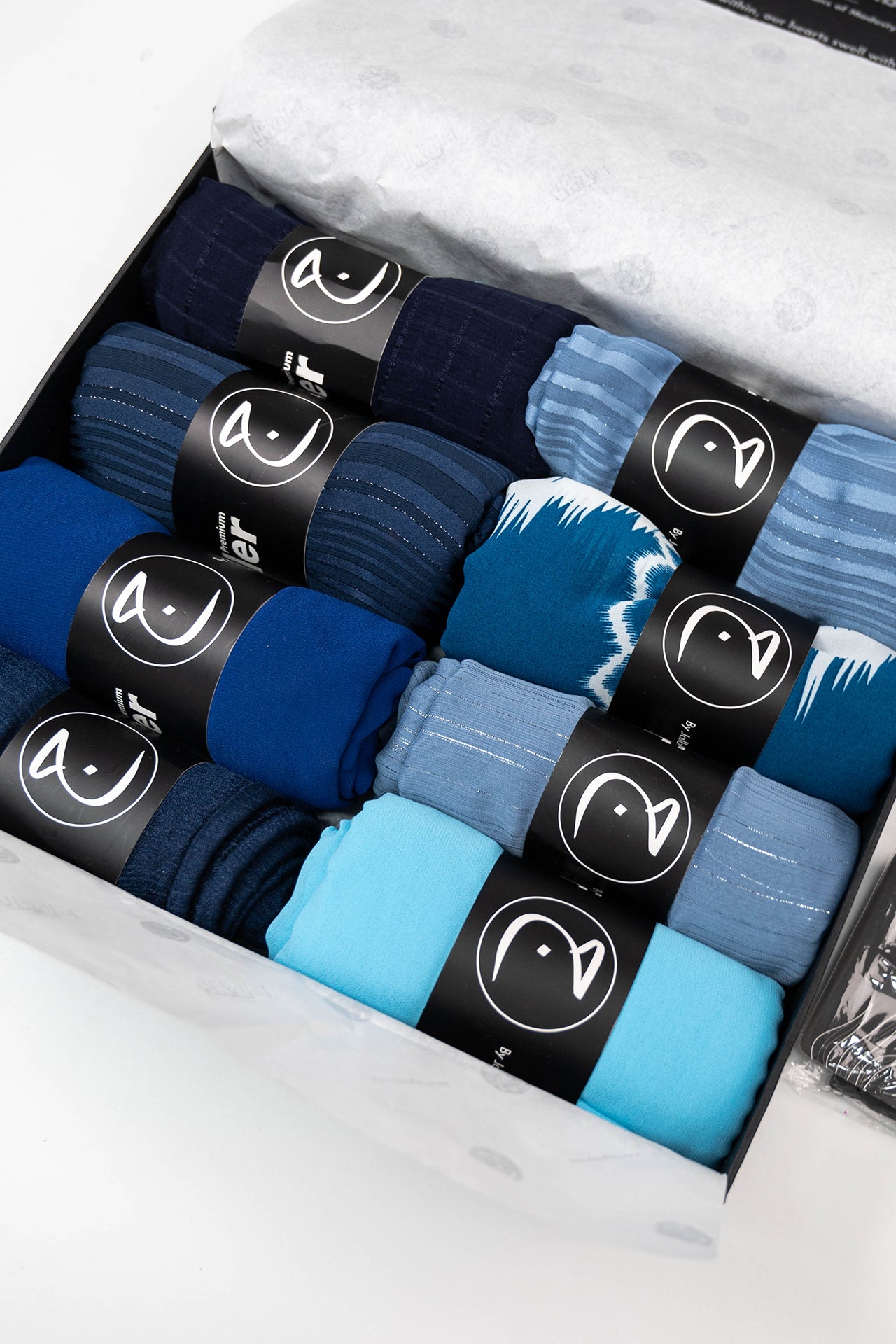 Octa Mixed Box - Light Blue & Dark Blue