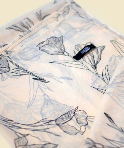 Printed Staller - Off White - Jalbaab