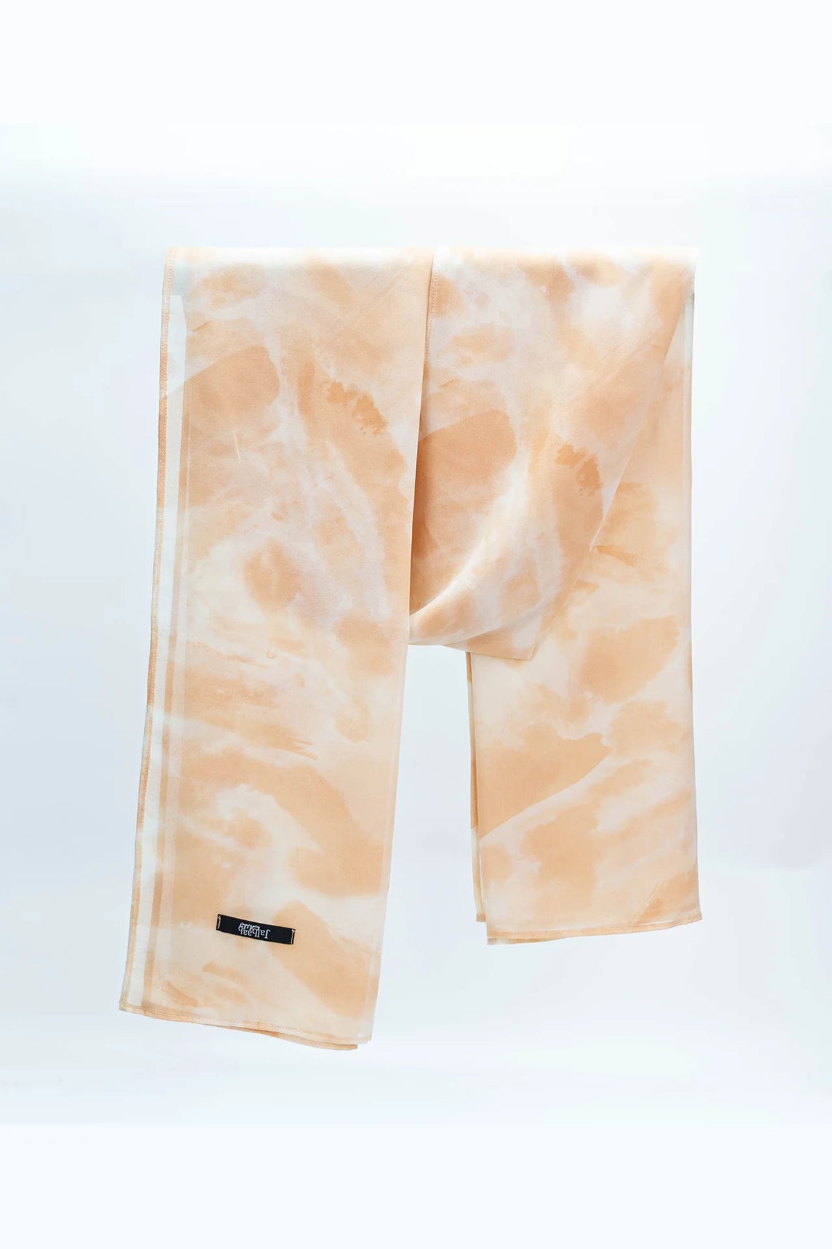 Tie N Dye Printed Staller - Peach