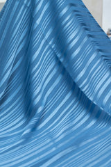 Sapphire Silk Georgette Staller