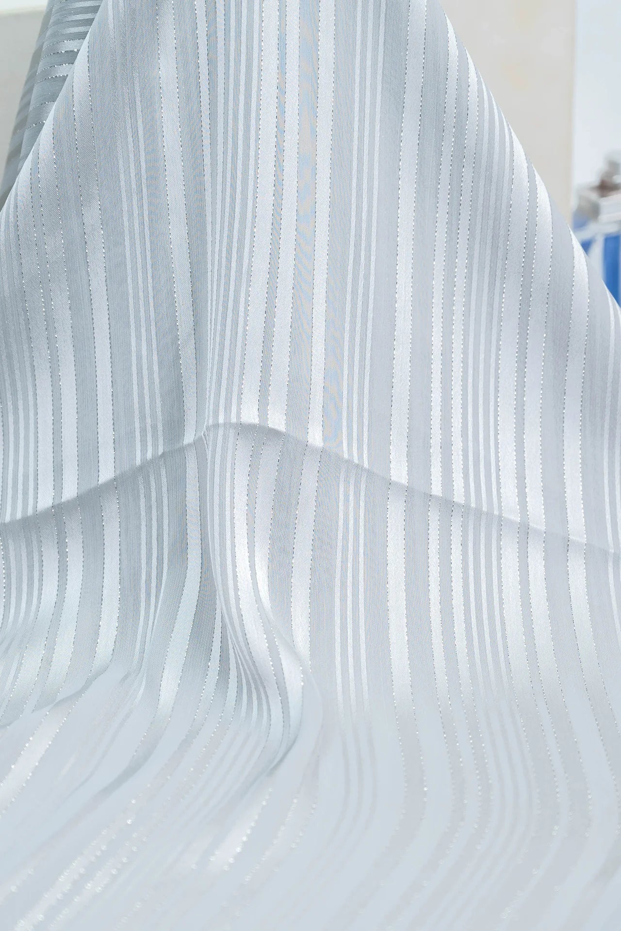 Sapphire Silk Georgette Staller