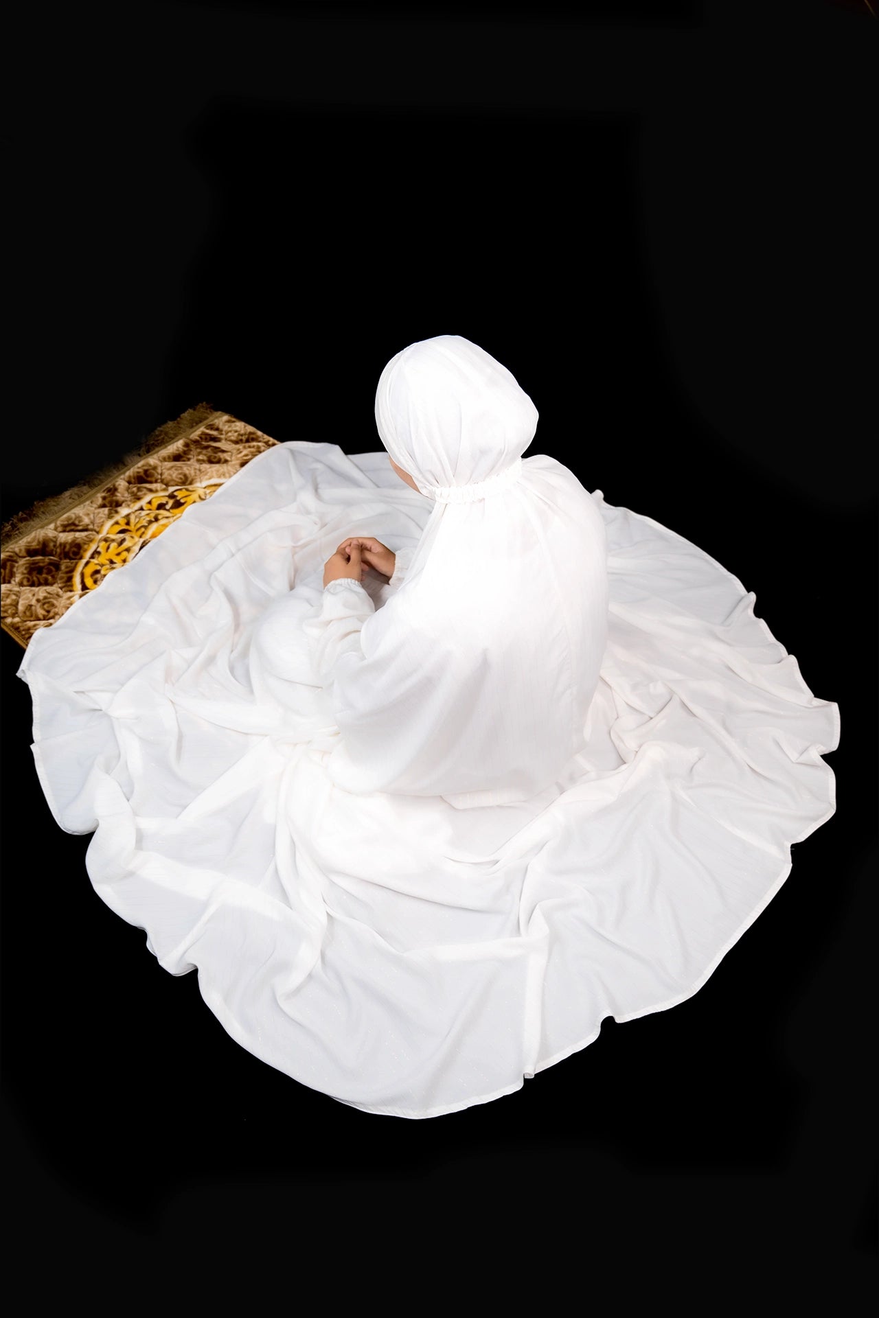 Namaz Chadar - Classic White