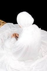 Namaz Chadar - Classic White
