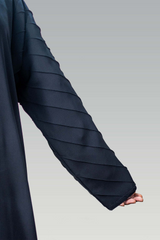 Pure Classy Single Lined Simple Gown Abaya - Black