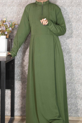 Plated Chest Maxi - Jalbaab